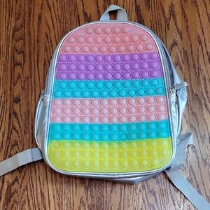 Colorful Pop It Kids Backpack